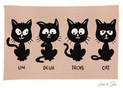 Chat ludique en trio avec des chiffres